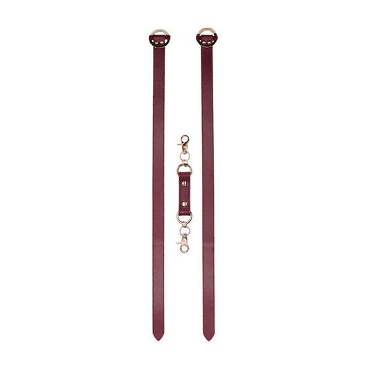 Ouch! - halo - thigh cuffs - red, Product top view  | Flirtybay.com.au