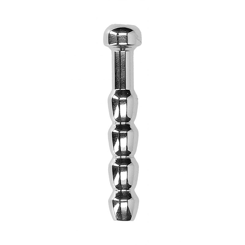 Ouch! urethral sounding - metal plug - 8mm - Product front view  | Flirtybay.com.au