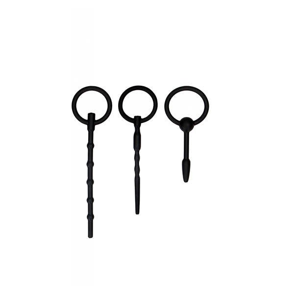 Ouch! urethral sounding plug set - Product front view  | Flirtybay.com.au