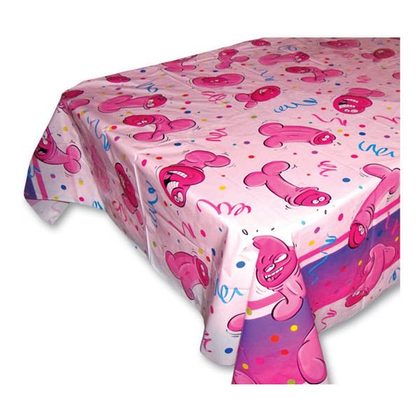 Pecker table cover - hen's party - Product front view  | Flirtybay.com.au