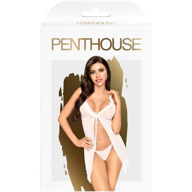 Penthouse - After Sunset - White Babydoll set