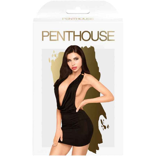 Penthouse - Heart Rob - Black Mini Dress