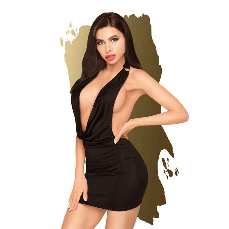 Penthouse - Heart Rob - Black Mini Dress