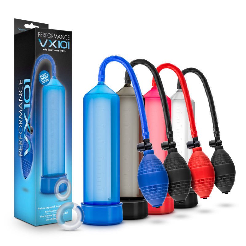 Performance vx101 - male penis pump - all colours, Product front view  | Flirtybay.com.au