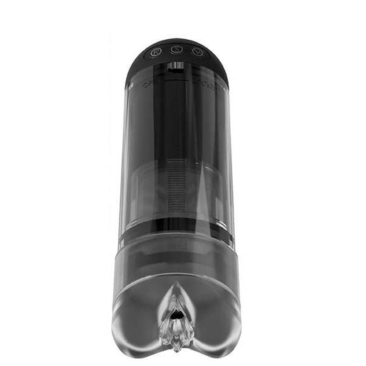 Pipedream elite - extender pro vibrating penis pump - Product front view  | Flirtybay.com.au
