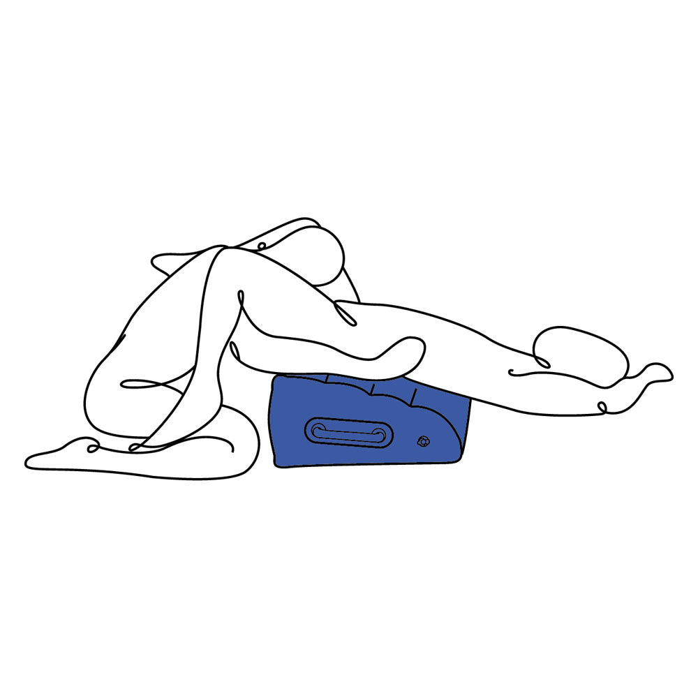 Pivot inflatable positioner - bondage cushion - Product third top view  | Flirtybay.com.au