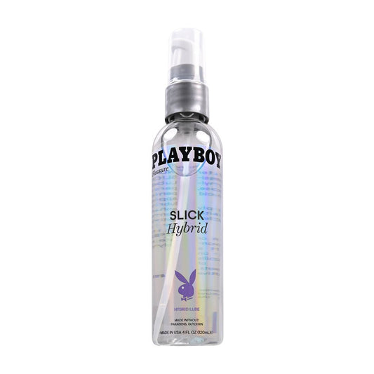 Playboy pleasure - slick hybrid lubricant - 120 ml - Product front view  | Flirtybay.com.au