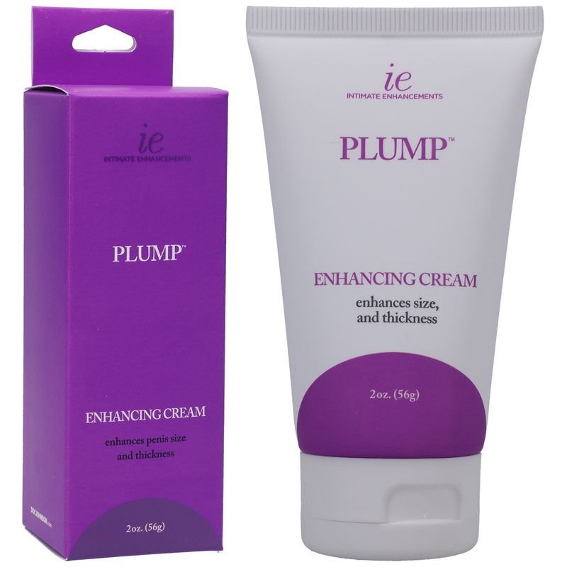 Plump - enhancing cream - Product front view and box front view | Flirtybay.com.au