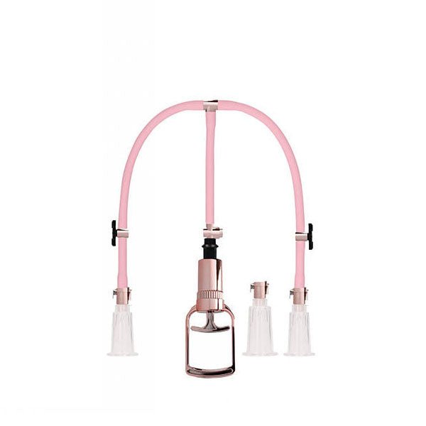 Pumped - clitoral & nipple pump set - Product front view  | Flirtybay.com.au