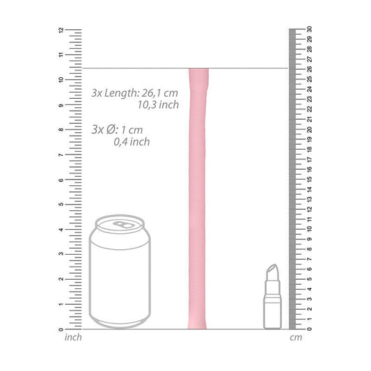 Pumped - pussy pump - Product front view, show sizes of the hose  | Flirtybay.com.au