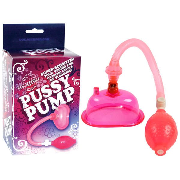 Pussy pump - Product front view and box front view | Flirtybay.com.au