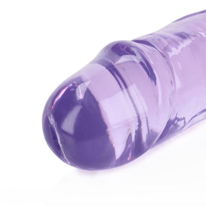 Realcock - 13.4" double dong - purple, Product top view  | Flirtybay.com.au