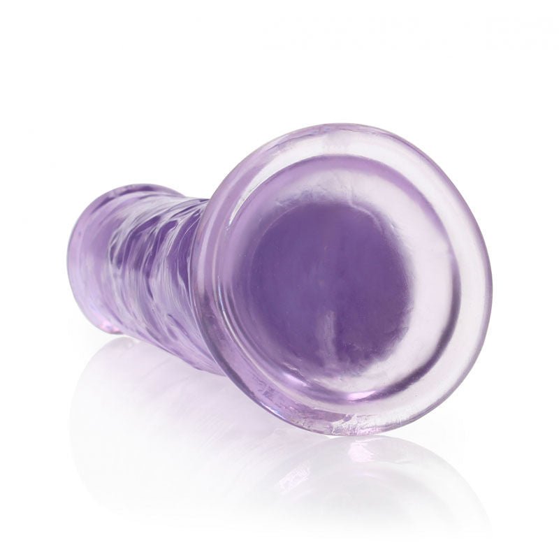 Realcock -  25 cm straight dildo - purple, Product bottom view  | Flirtybay.com.au