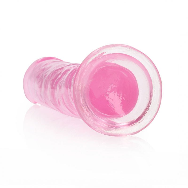 Realcock - 7.9" straight dildo - Pink, Product bottom view  | Flirtybay.com.au