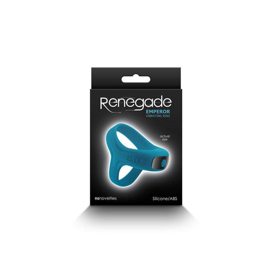 Renegade emperor - vibrating cock ring -  box front view | Flirtybay.com.au