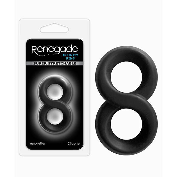 Renegade infinity - cock ring - Product front view and box front view | Flirtybay.com.au