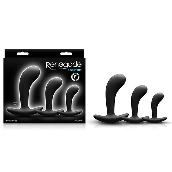 Renegade p spot kit - prostate massagers - Product front view and box front view | Flirtybay.com.au