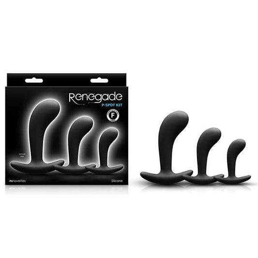 Renegade p spot kit - prostate massagers - Product front view and box front view | Flirtybay.com.au