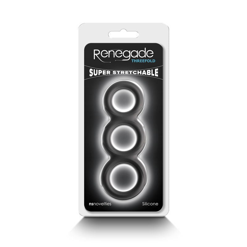 Renegade threefold - cock ring -  box front view | Flirtybay.com.au