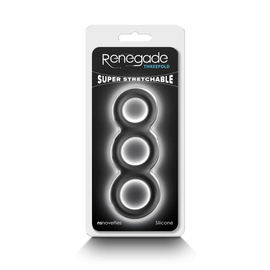 Renegade threefold - cock ring -  box front view | Flirtybay.com.au