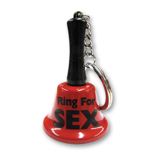 Ring for sex keychain bell - Product front view  | Flirtybay.com.au