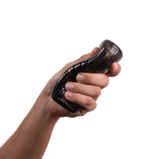 Maia ROYCE male masturbator held in a hand for scale, on a clean white background | Flirty Bay adult store Perth