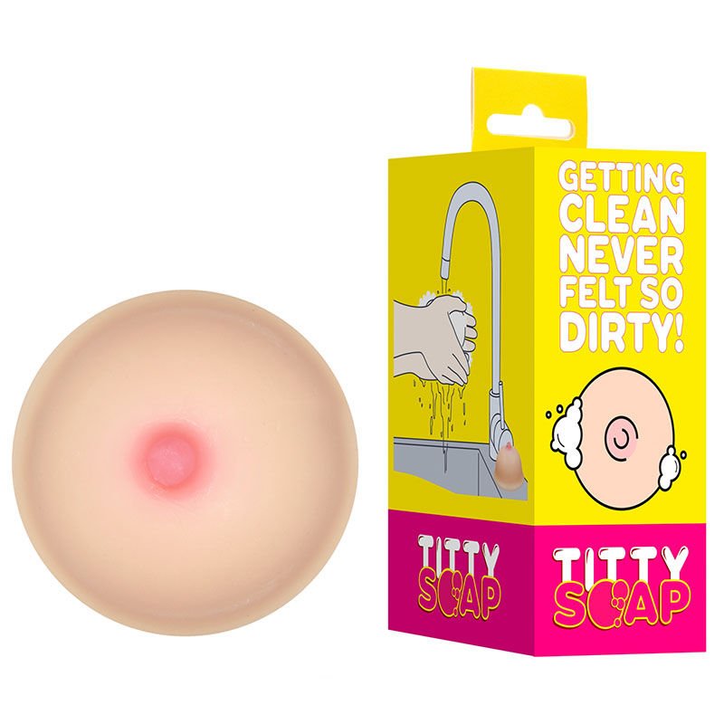 S-line titty soap - Product front view and box front view | Flirtybay.com.au
