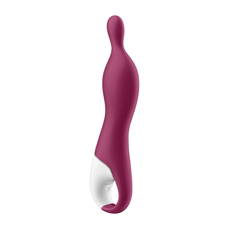Satisfyer - a-mazing 1- a-spot stimulator - red, Product side view  | Flirtybay.com.au