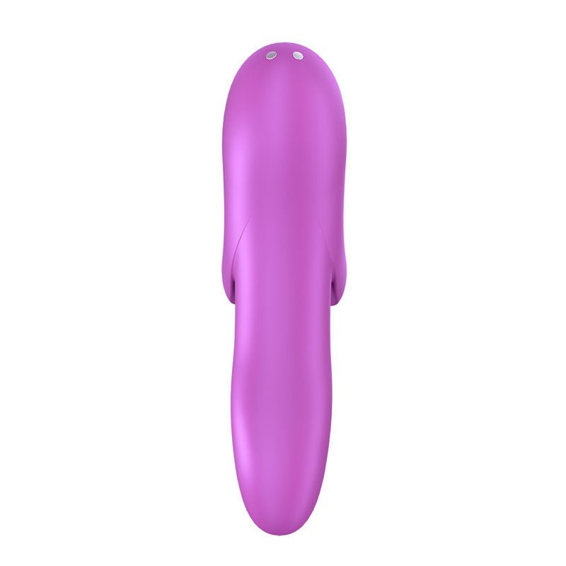 Satisfyer bold lover - finger vibrator - purple, Product bottom view  | Flirtybay.com.au