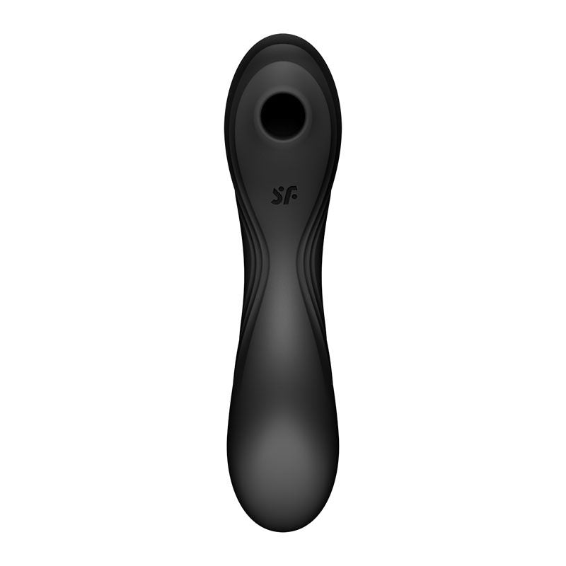 Satisfyer - curvy trinity 4 - clitoral suction-  g-spot vibrator - Product front view  | Flirtybay.com.au