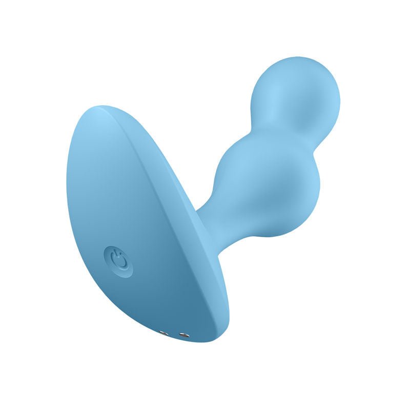 Satisfyer - deep diver - app controlled prostate massager - blue, Product bottom view  | Flirtybay.com.au