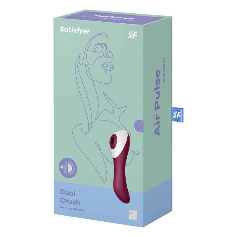 Satisfyer - Dual Crush - Ciltoral Suction Stimulator and G-Spot Vibrator