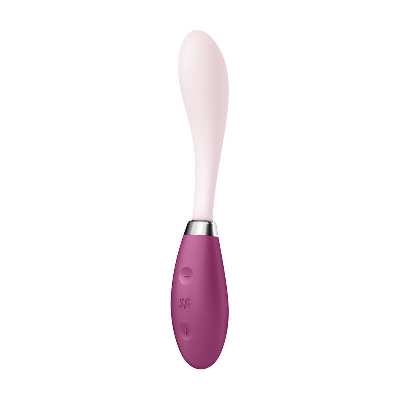 Satisfyer - g-spot flex 3 - g-spot vibrator - Pink, Product side view  | Flirtybay.com.au