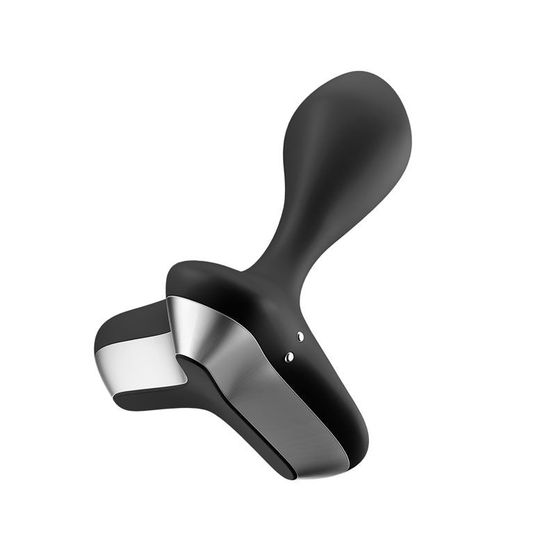 Satisfyer - game changer - vibrating butt plug - Black, Product bottom view  | Flirtybay.com.au