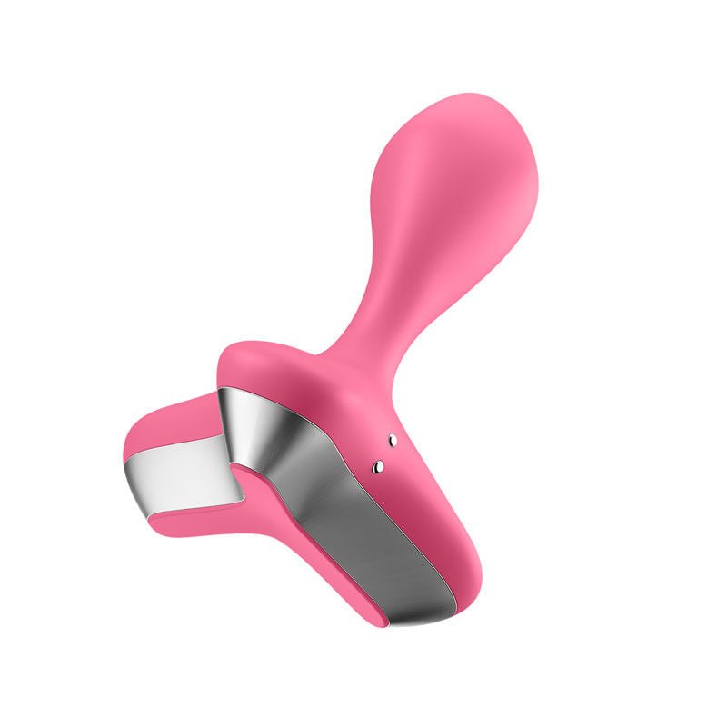 Satisfyer - game changer - vibrating butt plug - Pink, Product bottom view  | Flirtybay.com.au