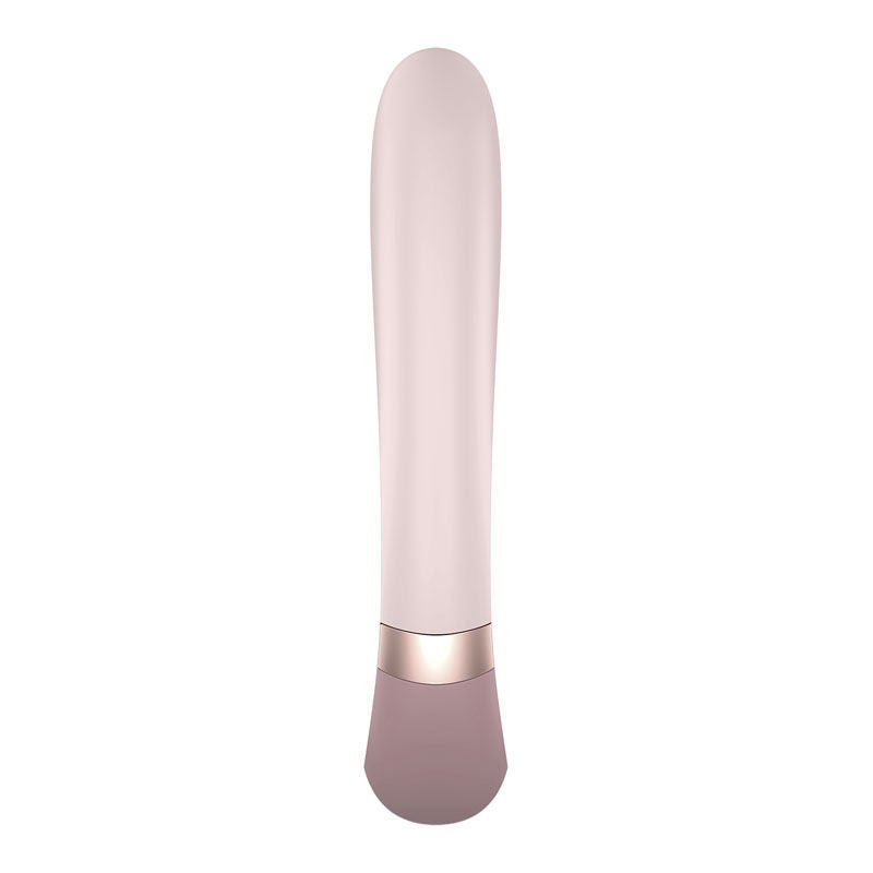 Satisfyer - heat wave - app controlled rabbit vibrator - Pink, Product back view  | Flirtybay.com.au