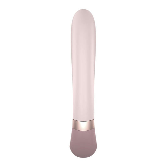 Satisfyer - heat wave - app controlled rabbit vibrator - Pink, Product back view  | Flirtybay.com.au
