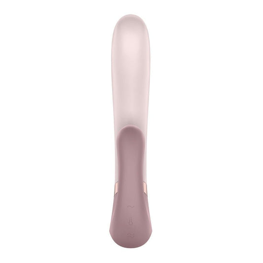 Satisfyer - heat wave - app controlled rabbit vibrator - Pink, Product front view  | Flirtybay.com.au