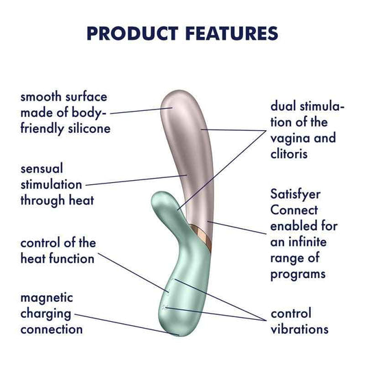 Satisfyer - Hot Lover - App Controlled Rabbit Vibrator