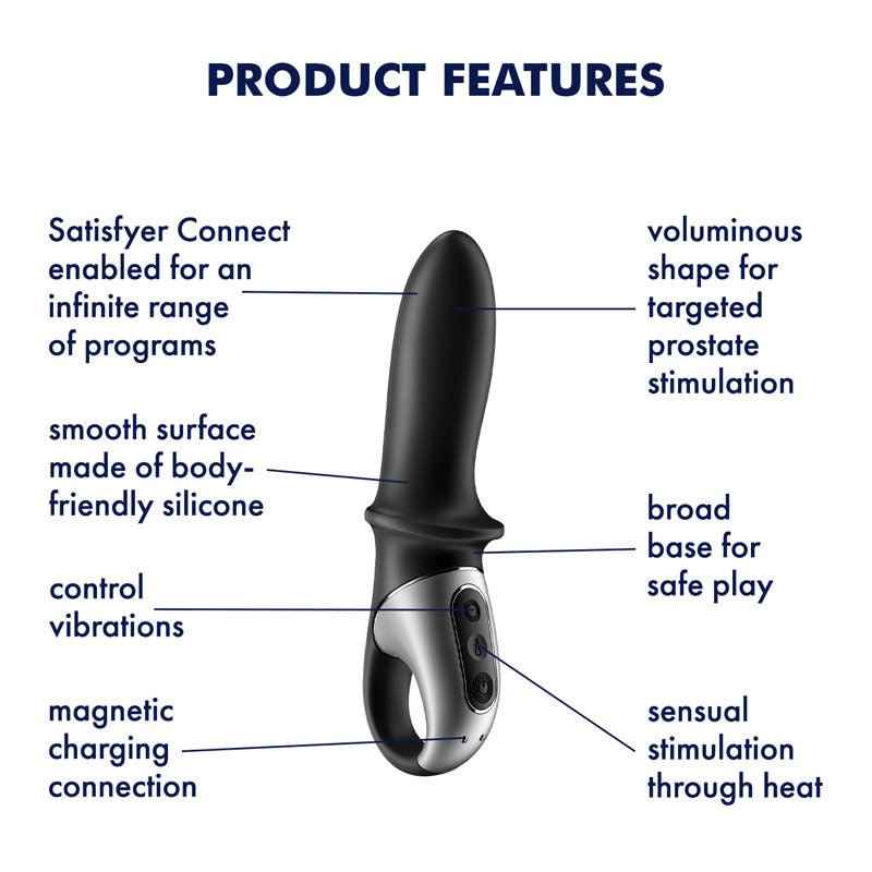 Satisfyer - Hot Passion - App Controlled Prostate Massager