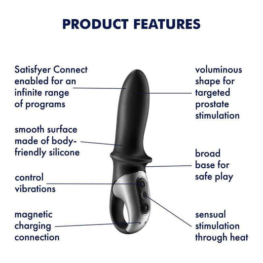Satisfyer - Hot Passion - App Controlled Prostate Massager