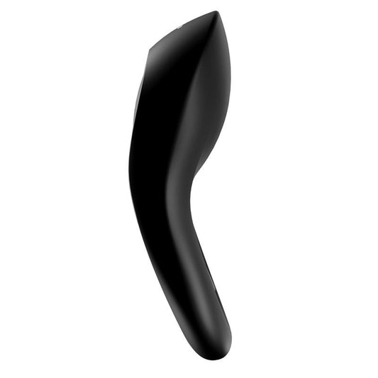 Satisfyer - legendary duo - vibrating  cock ring - second Product side view  | Flirty Bay