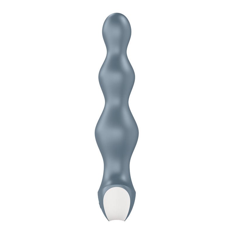 Satisfyer - lolli-plug 2 - vibrating anal beads - Product side two view  | Flirtybay.com.au