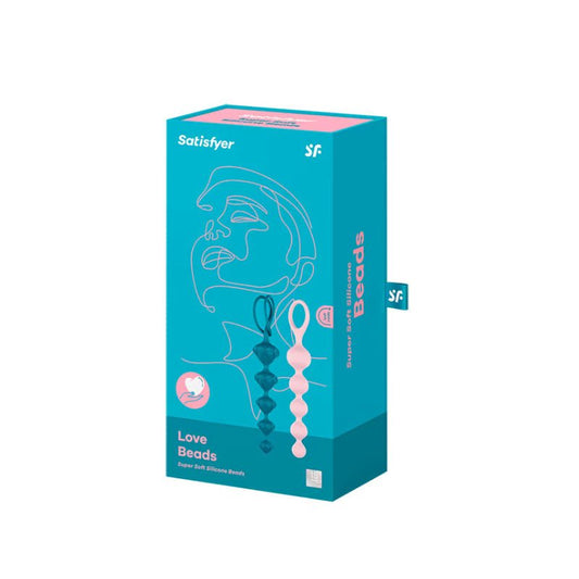 Satisfyer - love anal beads -  box side view | Flirtybay.com.au