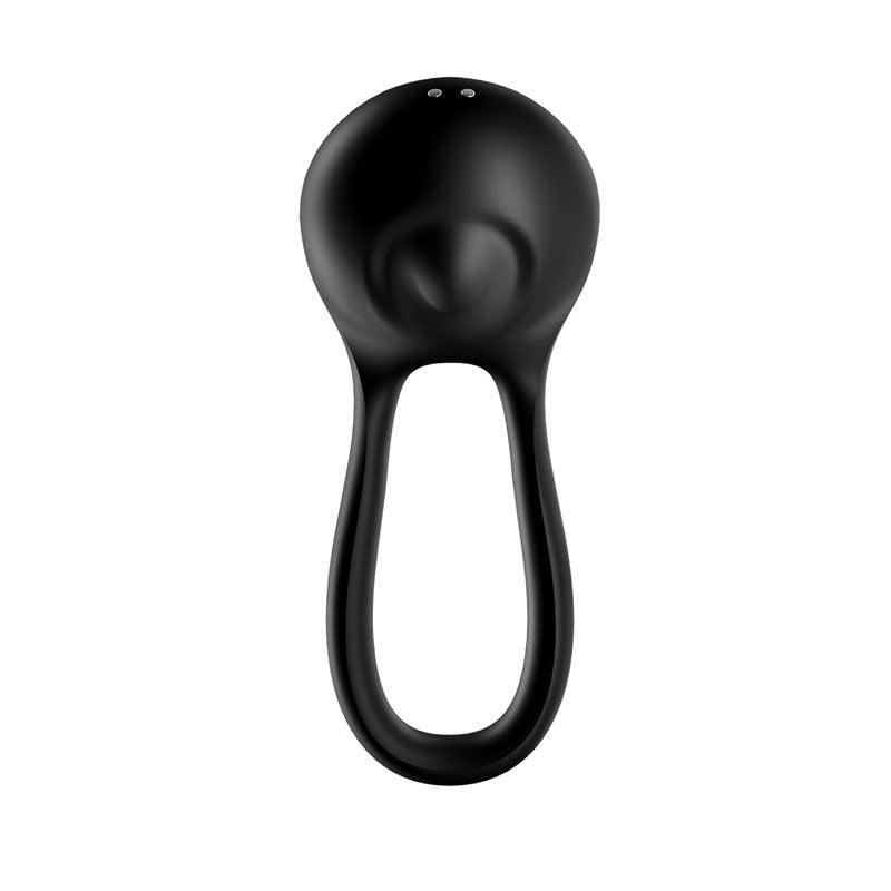 Satisfyer - majestic duo - vibrating cock ring - Product back view  | Flirtybay