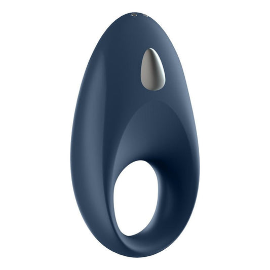 Satisfyer - mighty one - app controlled cock ring - Product side view  | Flirtybay.com.au