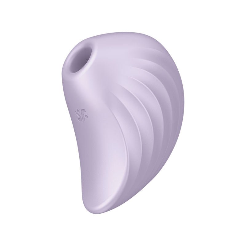 Satisfyer - pearl diver - clitoral suction stimulator - purple, Product side view  | Flirtybay.com.au