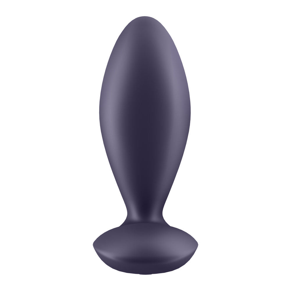Satisfyer - power plug - app controlled vibrating butt plug - Product front view  | Flirty Bay