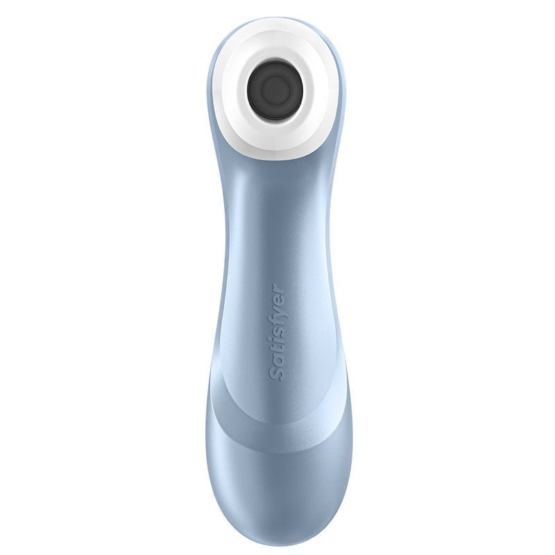 Satisfyer pro 2 - clitoral suction stilulator - blue-Product front view  | Flirtybay.com.au