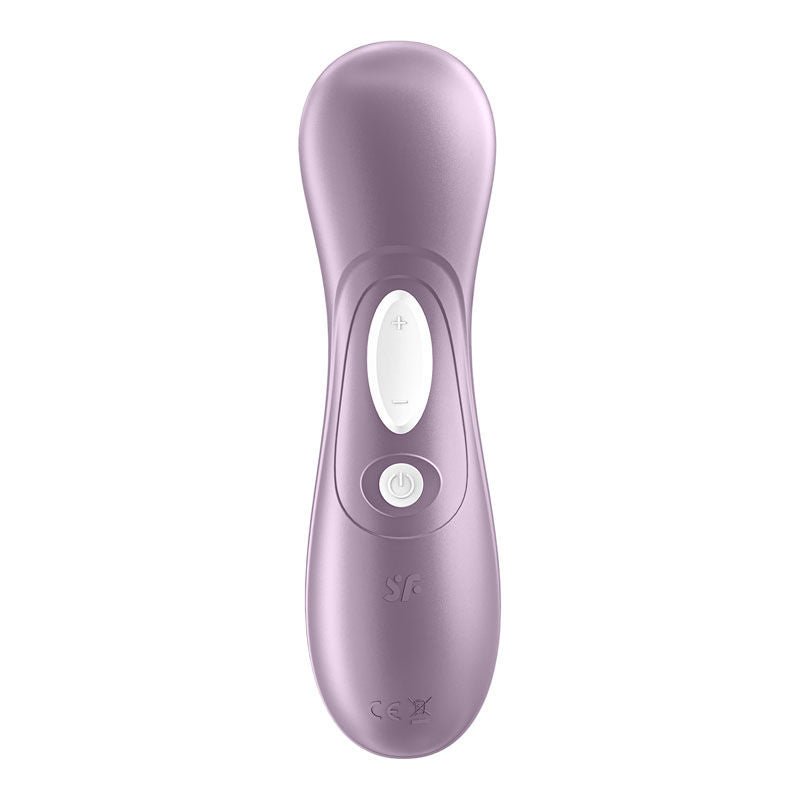 Satisfyer pro 2 - clitoral suction stilulator - purple-Product back view  | Flirtybay.com.au